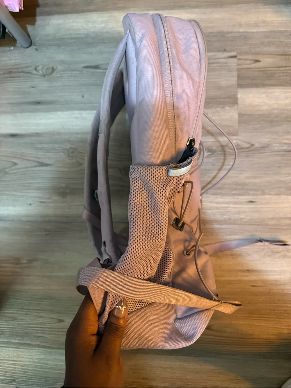 The North Face Jester Backpack in light pink